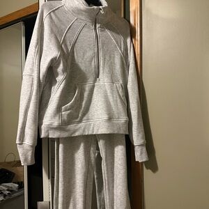 Danskin Light Gray Activewear Set